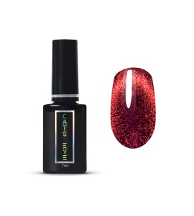 9912 Cats Eye Oje (Kedi Gözü) Red - 7 ml