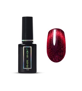 9914 Cats Eye Oje (Kedi Gözü) Red - 7 ml
